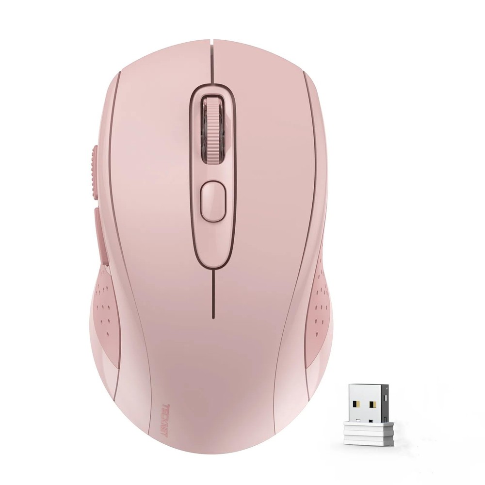 High-Precision 4000DPI Bluetooth 5.0 Wireless Mouse for Laptop 2-in-1 Connectivity
