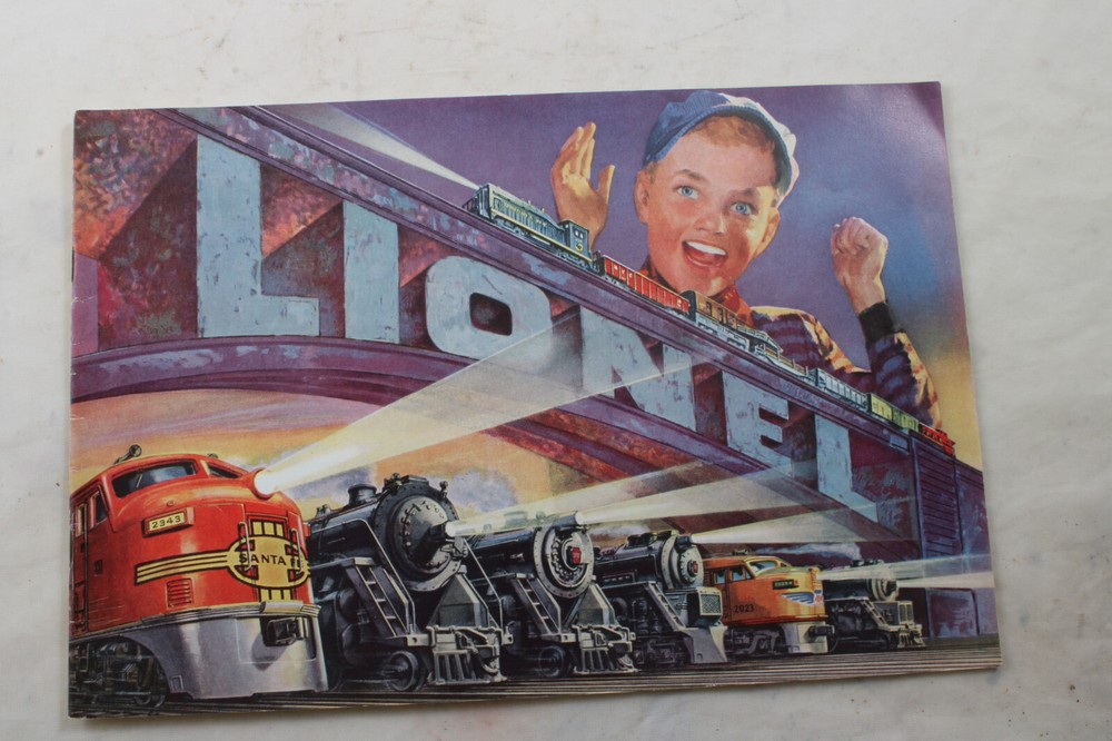 1952 Lionel Train Model Railroad Catalog Sales Brochure Excellent