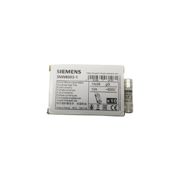 Siemens 3Nw6003-1 500V 10A (Pkg Of 10) Nsmp