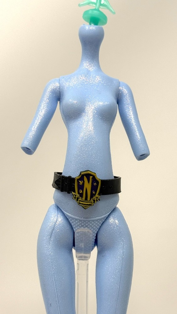 Monster High Wednesday Bianca Barclay Doll Outfit Nevermore Academy Black Belt N