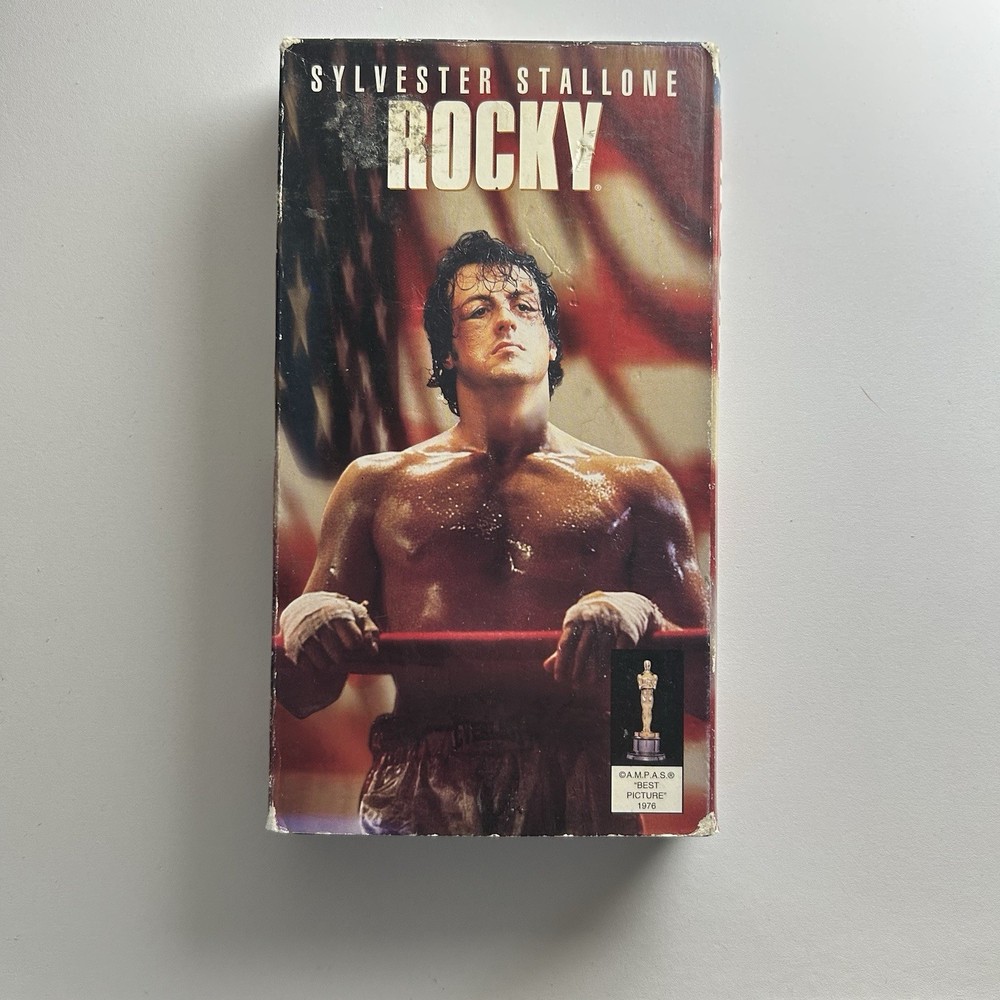 Rocky VHS 1976, 1996 Sylvester Stallone