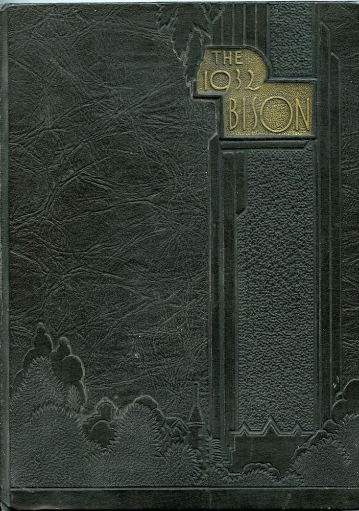 Original 1932 Fargo North Dakota Yearbook-Agricultural College-The Bison-Nice Co