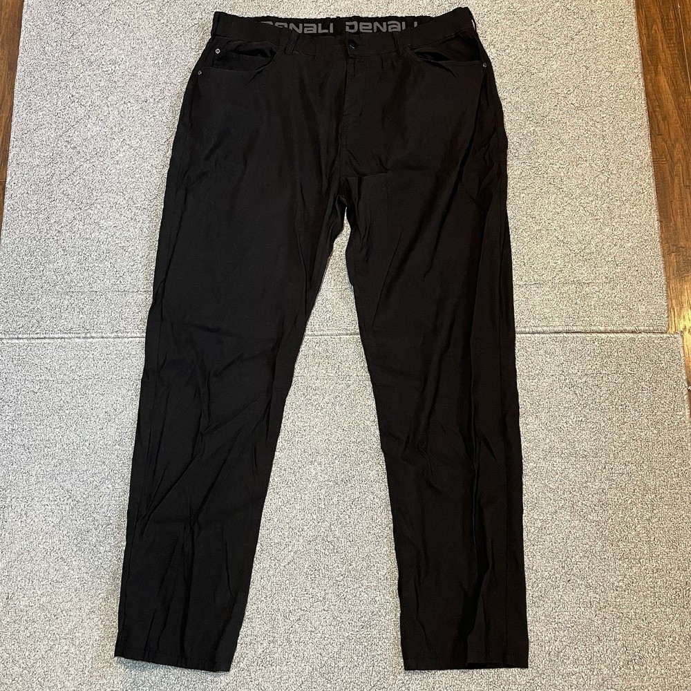 Denali Lightweight Pants Mens Size 38X32 Black Comfortable Fit Stretch Waist