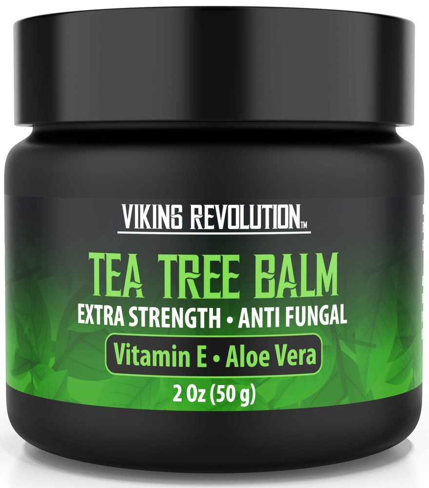 Viking Revolution Tea Tree Oil Balm for Athlete's Foot Relief & Skin Care