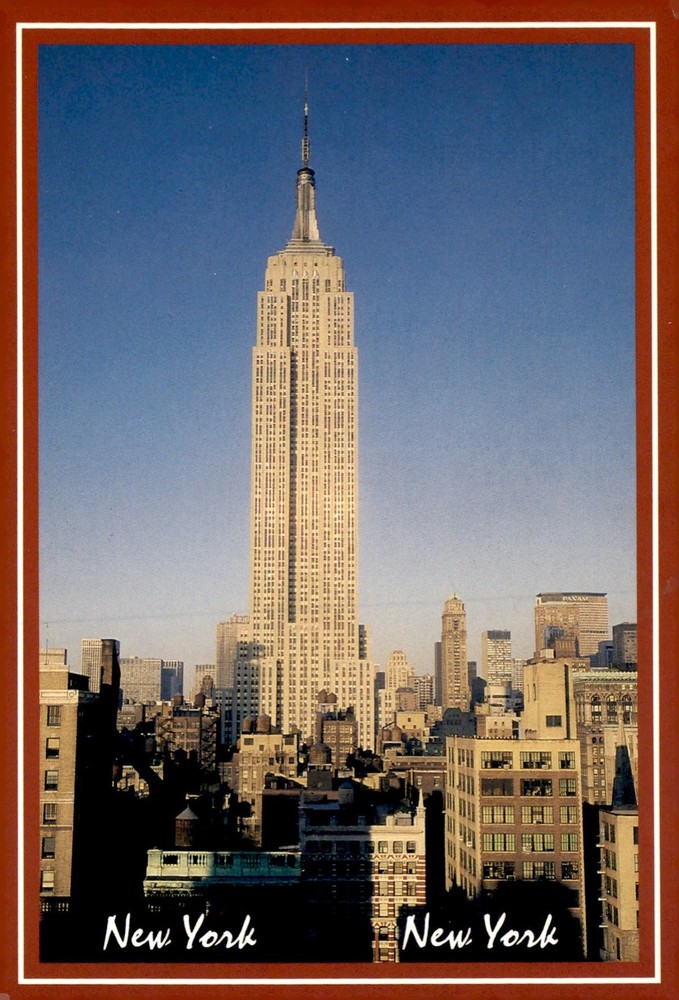 Empire State Building, New York City Postcard