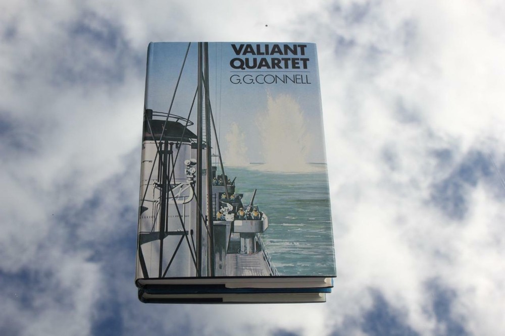 VALIANT QUARTET G.G. CONNELL BOOK ROYAL NAVY HMS CURLEW CARIO CALCUTTA COVENTRY