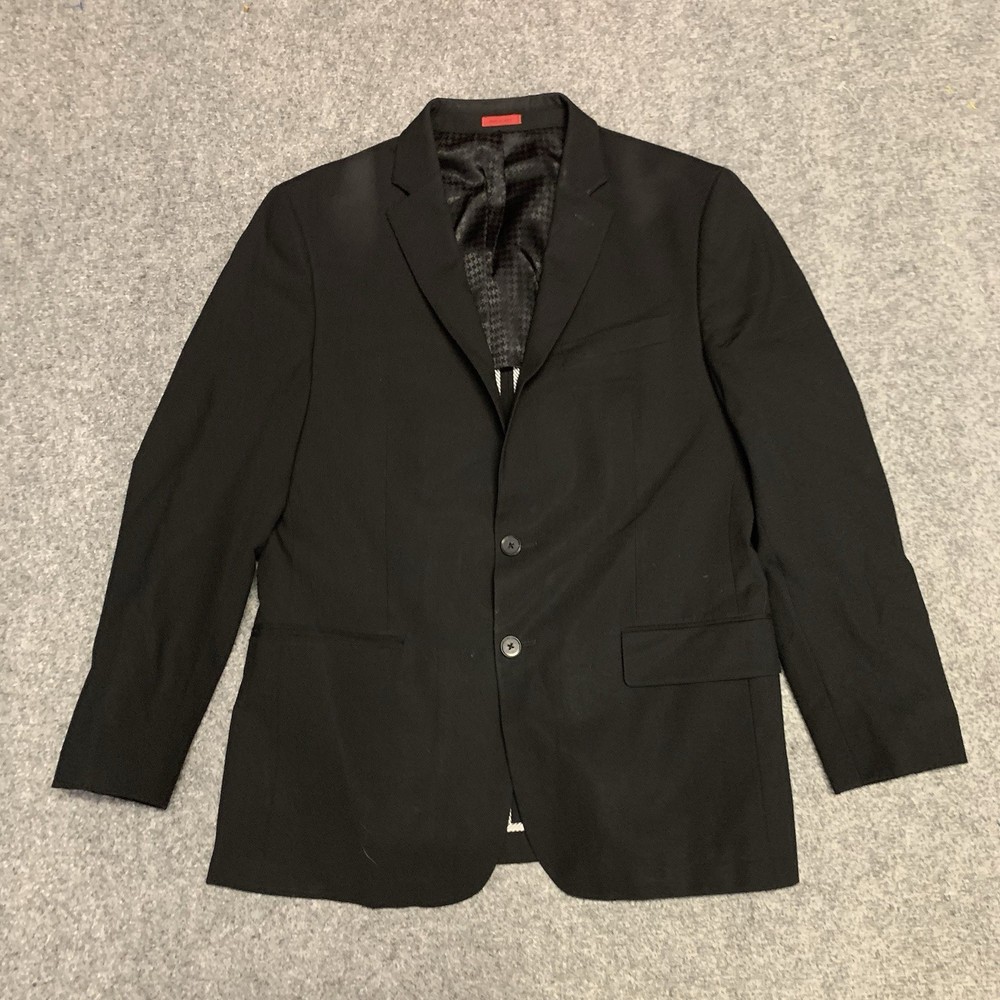 John Varvatos Mens Sport Jacket Size 40 r 40R Wool Blend Blazer Lightweight