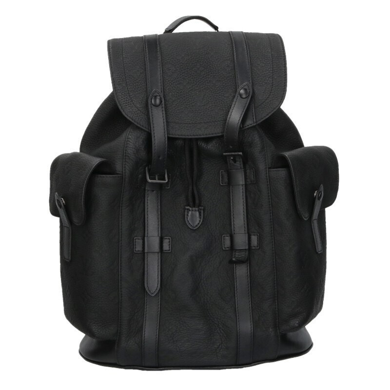 Louis Vuitton MM M55699 Christopher Monogram Embossed Taurillon Backpack  122287