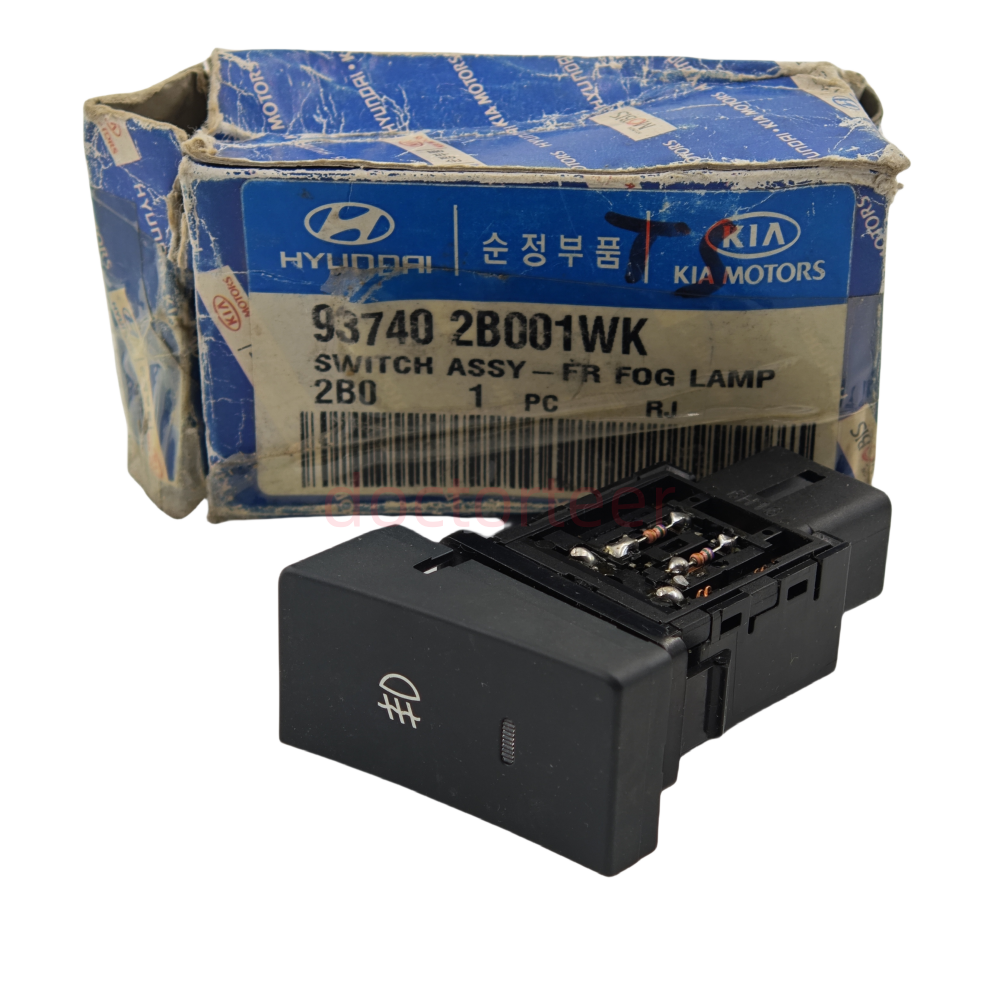 Genuine 937402B001WK Fog Light Switch for 2010-2012 Hyundai Santa Fe