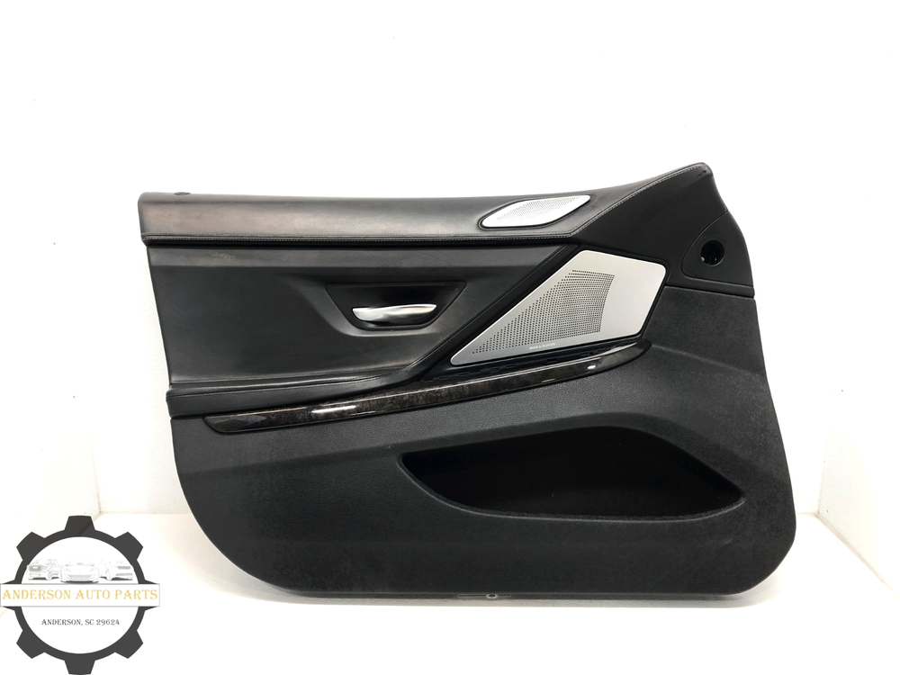 2013-2019 BMW F06 650i 640i GRAN COUPE LEFT DRIVER FRONT INTERIOR DOOR PANEL OEM