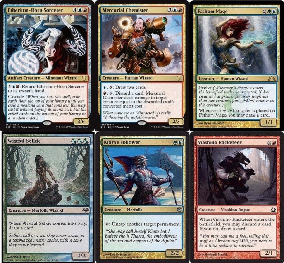 Maelstrom Cascade Green Red Etherium Deck 60 Cards MTG Magic Gathering