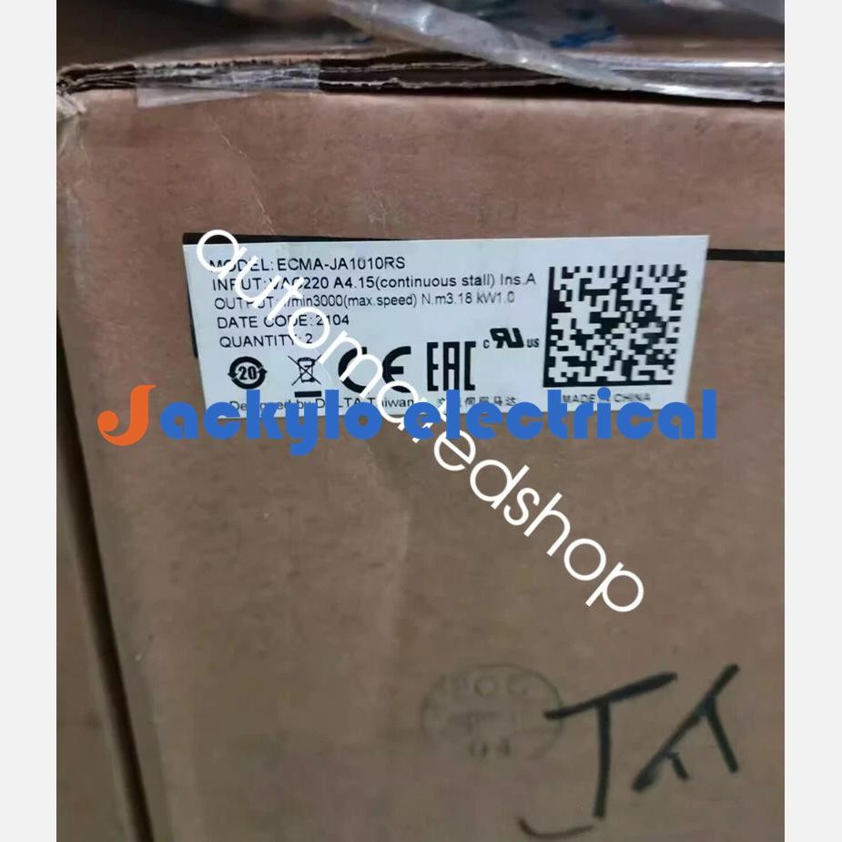 1Pcs New ECMA-JA1010RS Servo motor Shipping DHL or FedEX