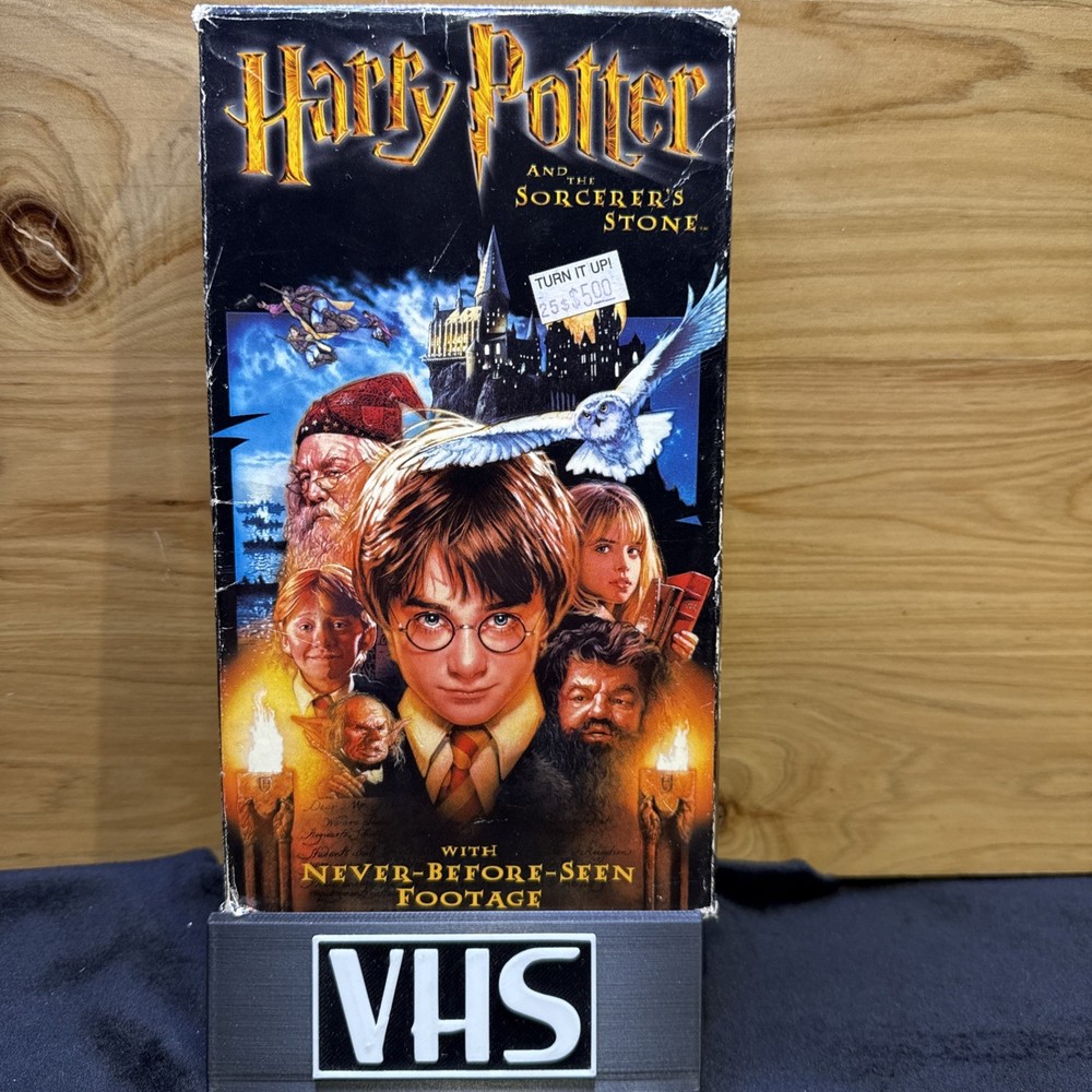 Harry Potter & the Sorcerer's Stone (VHS) * Buy 2 Get 1 Free - Bundle Shipping