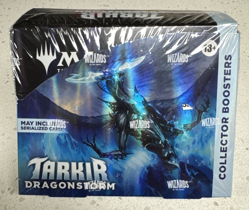 Magic the Gathering MTG Tarkir Dragonstorm Collector Booster Box 💎 Sealed 💎