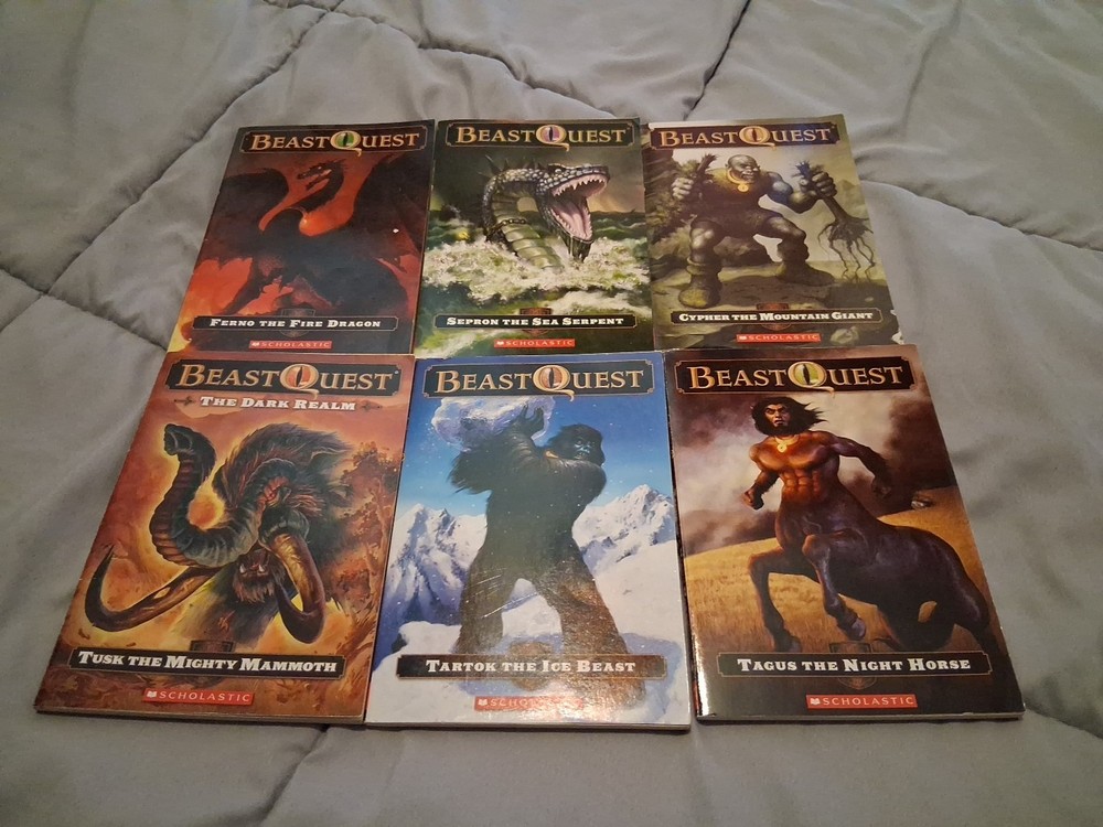 Lot of 6︱Beast Quest Lot Scholastic