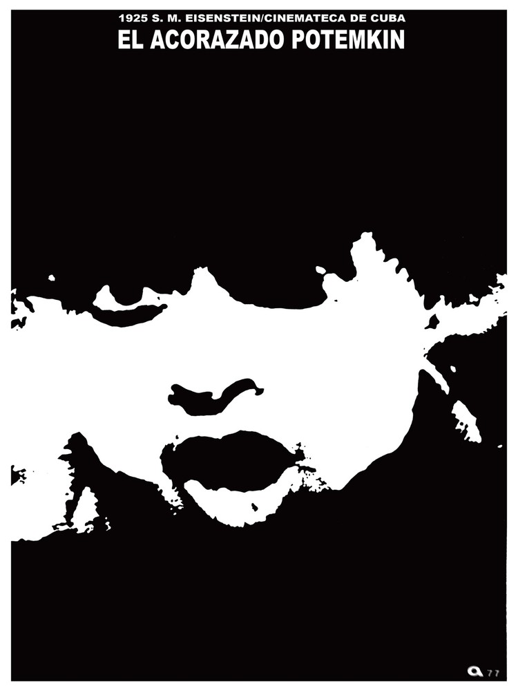 B & W El Acorazado Potemkin Decoration Poster.Graphic Art Interior Design. 3050