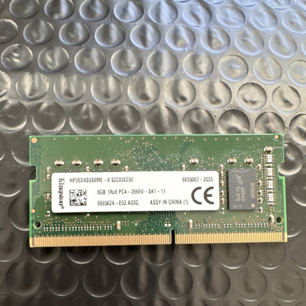 Kingston DDR4 SO-DIMM 8GB PC4-2666V 260-Pin RAM HP26D4S9S8ME-8