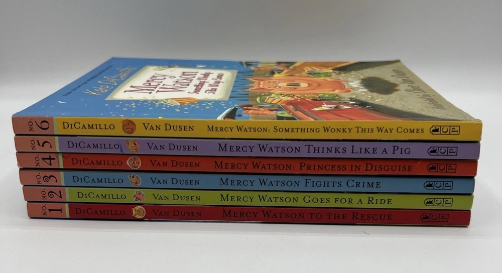 Complete Series Set MERCY WATSON 1-6 Kate DiCamillo Paperback Books