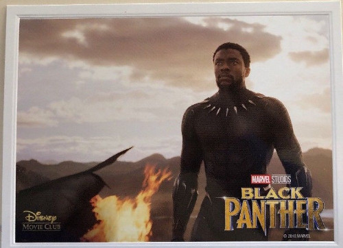 Black Panther Lithograph Disney Movie Club Marvel Studios Exclusive 2018 NEW