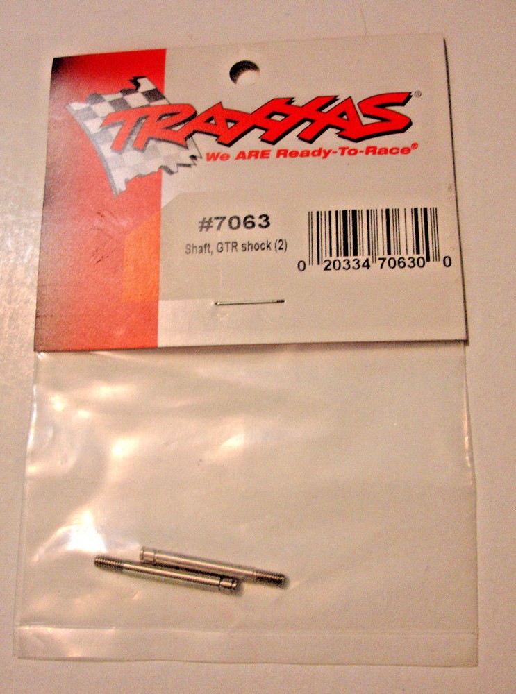 TRAXXAS Shaft GTR Shock (2) 7063 VXL E-Revo and Slash RC Radio Control Part NEW