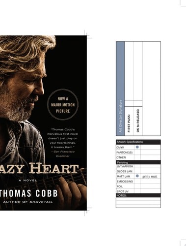 Crazy Heart: A Novel by Thomas Cobb, Very Good Book