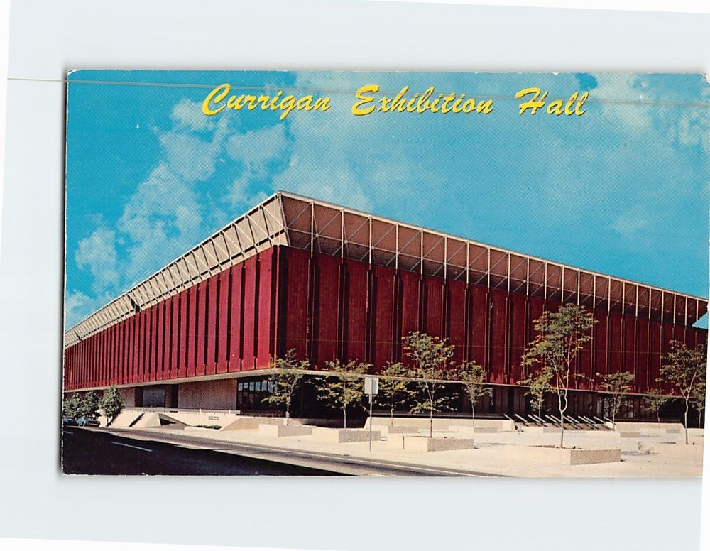 Postcard Currigan Exhibition Hall Denver Colorado USA