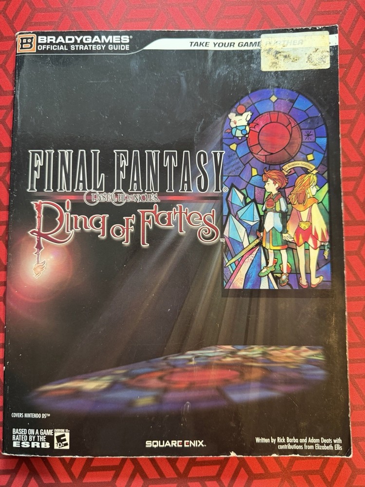 Final Fantasy Crystal Chronicles Ring of Fates BradyGames Strategy Guide