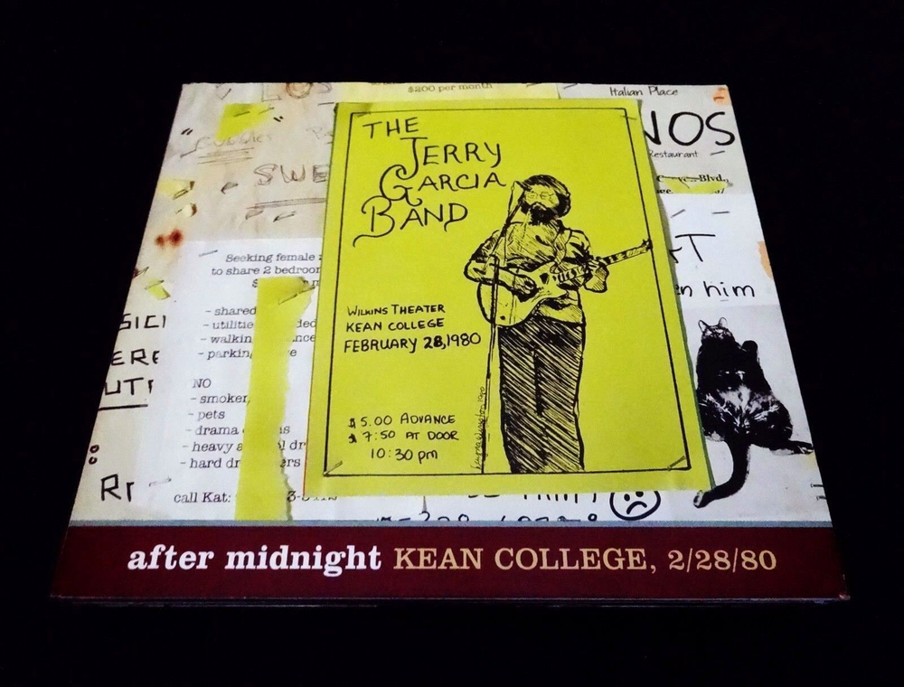 Jerry Garcia Band After Midnight Kean College 2/28/80 1980 JG 3 CD Grateful Dead