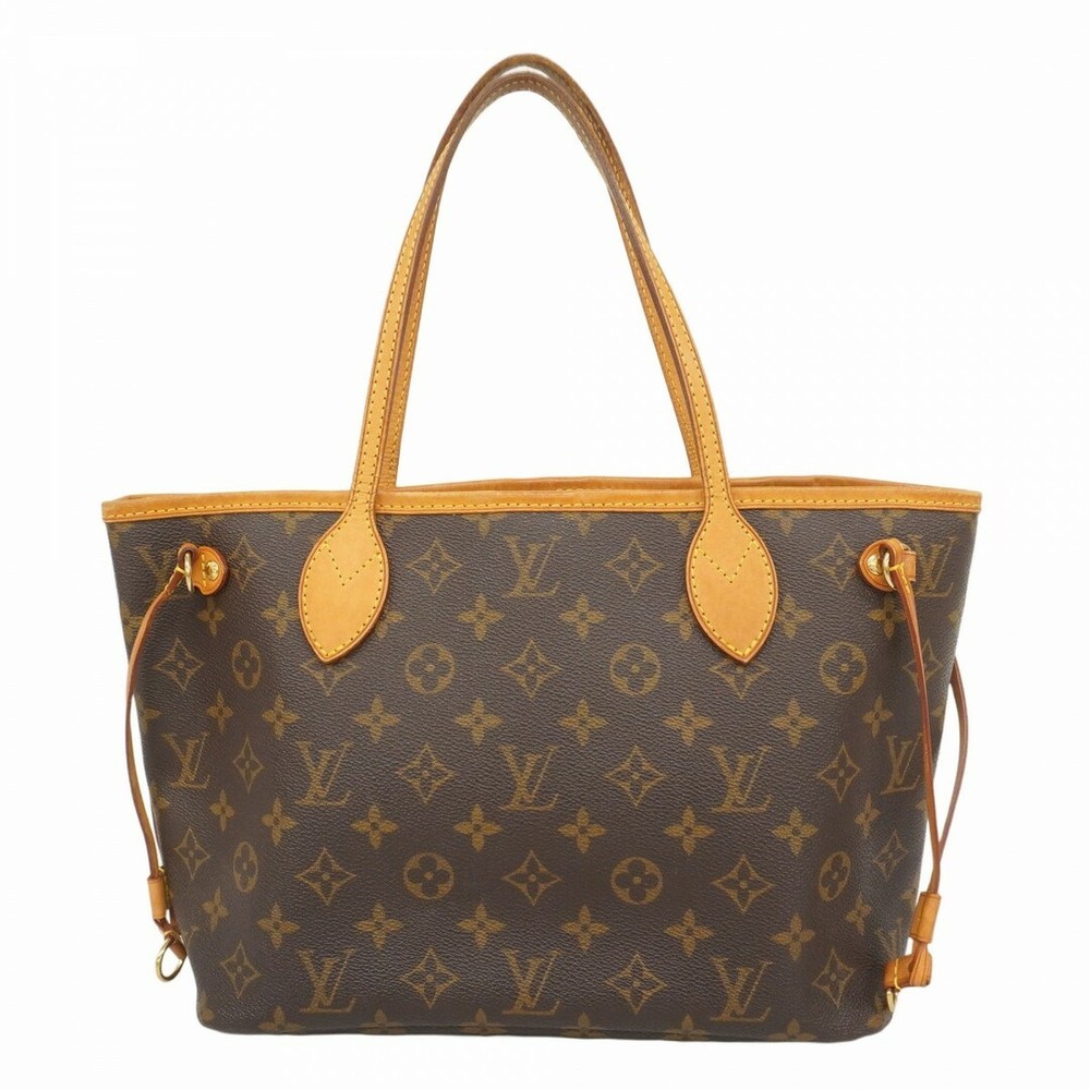 Louis Vuitton Monogram Neverfull PM Tote Bag M40155 Brown Pre-Owned for Women