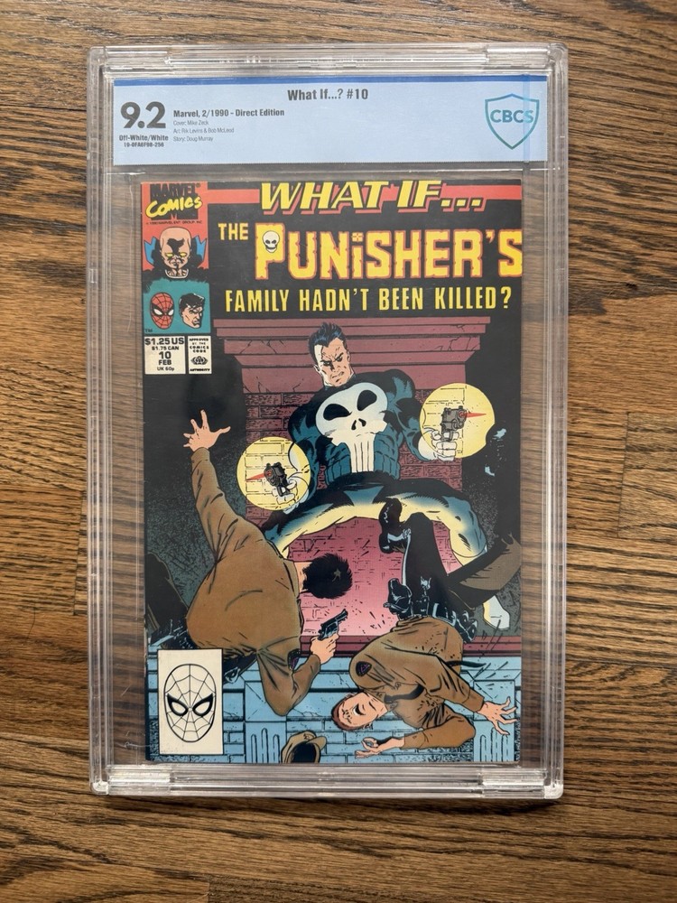 What If...? The Punisher #10 (Marvel Comics February 1990) CBCS 9.2 not cgc