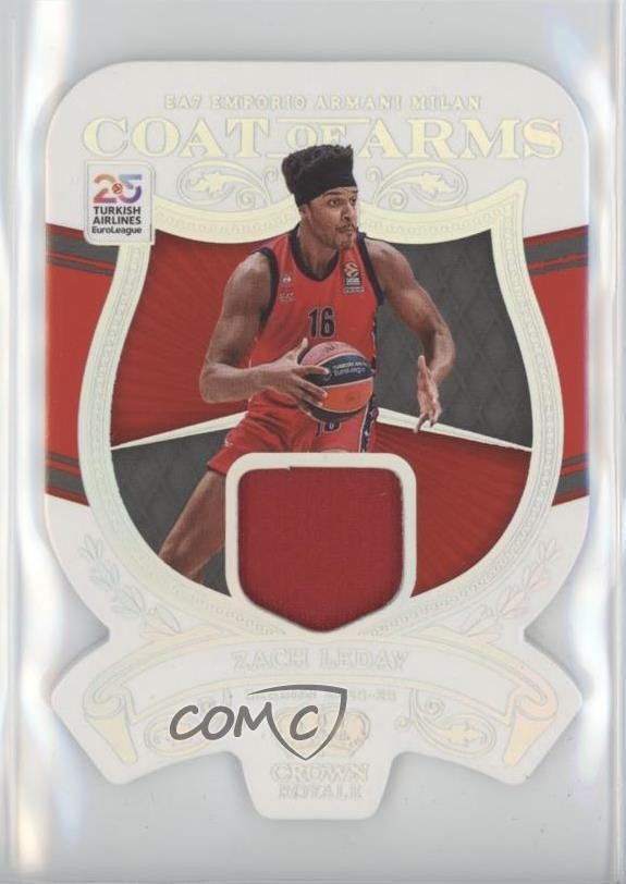 2024-25 Panini Crown Royale EuroLeague Coat of Arms Zach LeDay #COA-LED 7m3Fulfilled by COMC - World’s largest consignment service