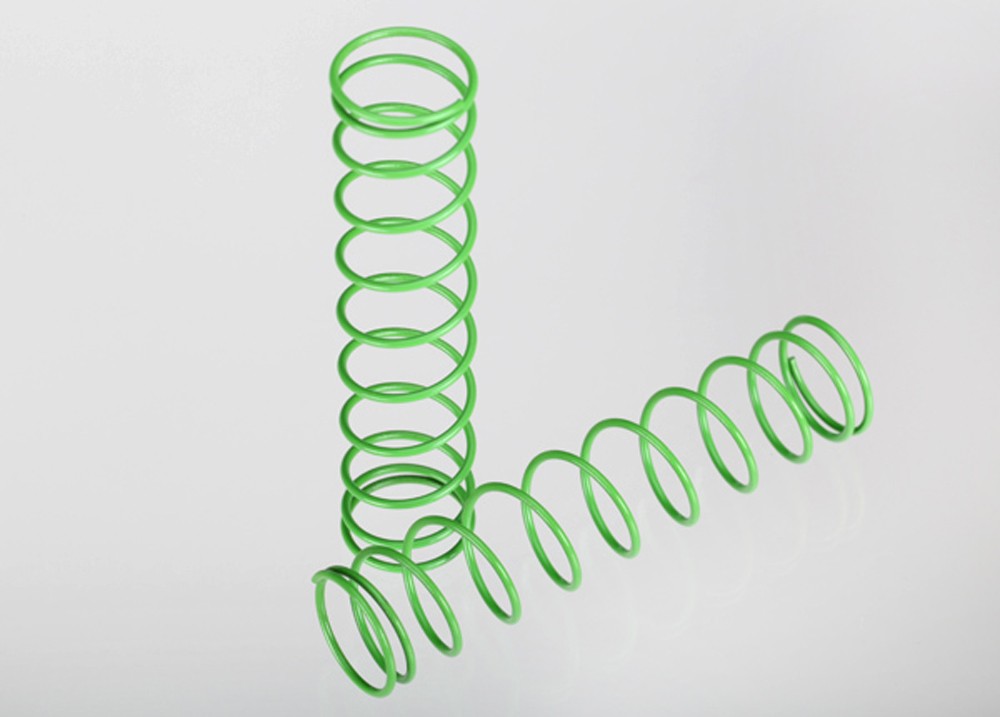 Traxxas 1/10 Stampede 2WD XL-5 * 2 REAR GREEN SHOCK SPRINGS * 3757A