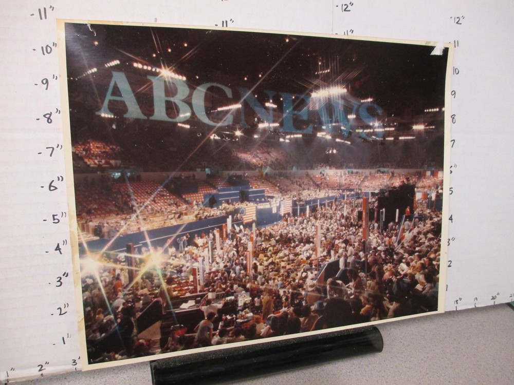 ABC TV news 1980 ELECTION Ronald Reagan Geo Bush Republican National Convention