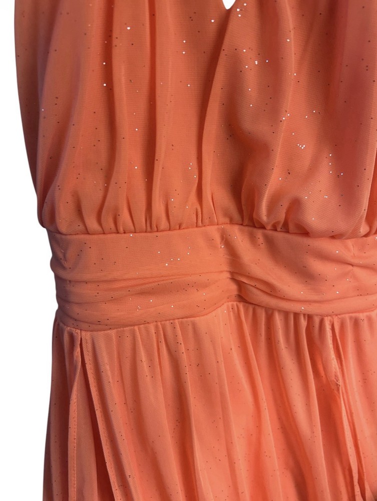 Tween Diva -Girls-Beautiful Coral Formal/  Special Occasions Party Dress Size 16