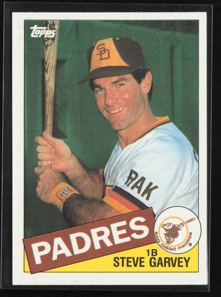 1985 Topps #450 Steve Garvey San Diego Padres NM