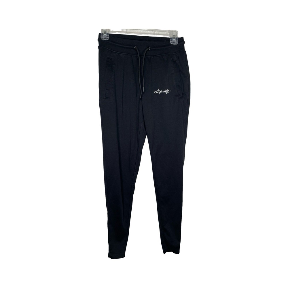 Alphalete Black Joggers Sweatpants Athletic Pockets Drawstring Women's SMALL