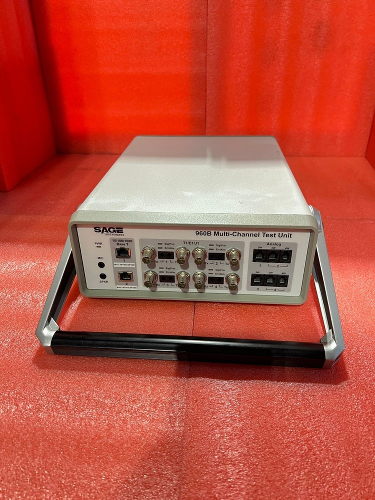 Sage 960B Multi-Channel Test Unit VoIP TMD Ethernet Analog