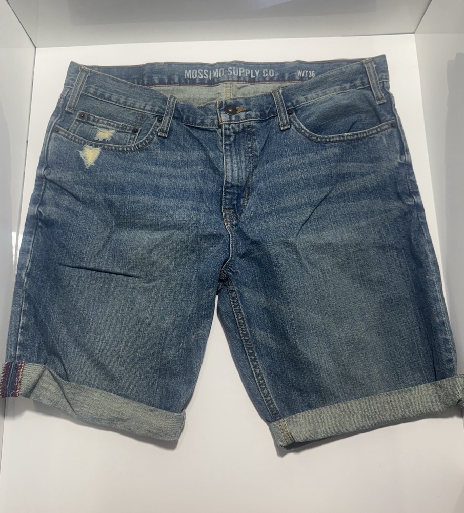 Men's Denim Shorts Size 36
