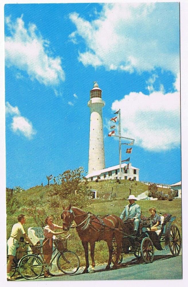 Postcard Gibb's Hill Lighthouse Bermuda