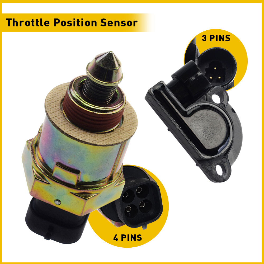 Throttle Position Sensor and Idle Air Control Valve Kit for Chevy C/K 1500 2500 Pickup