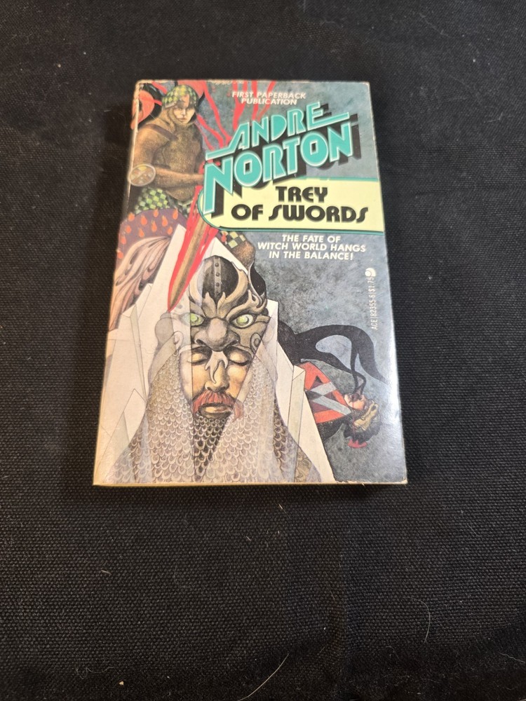 Trey of Swords by Andre Norton 1982 Ace Fantasy Vintage Paperback Witch World