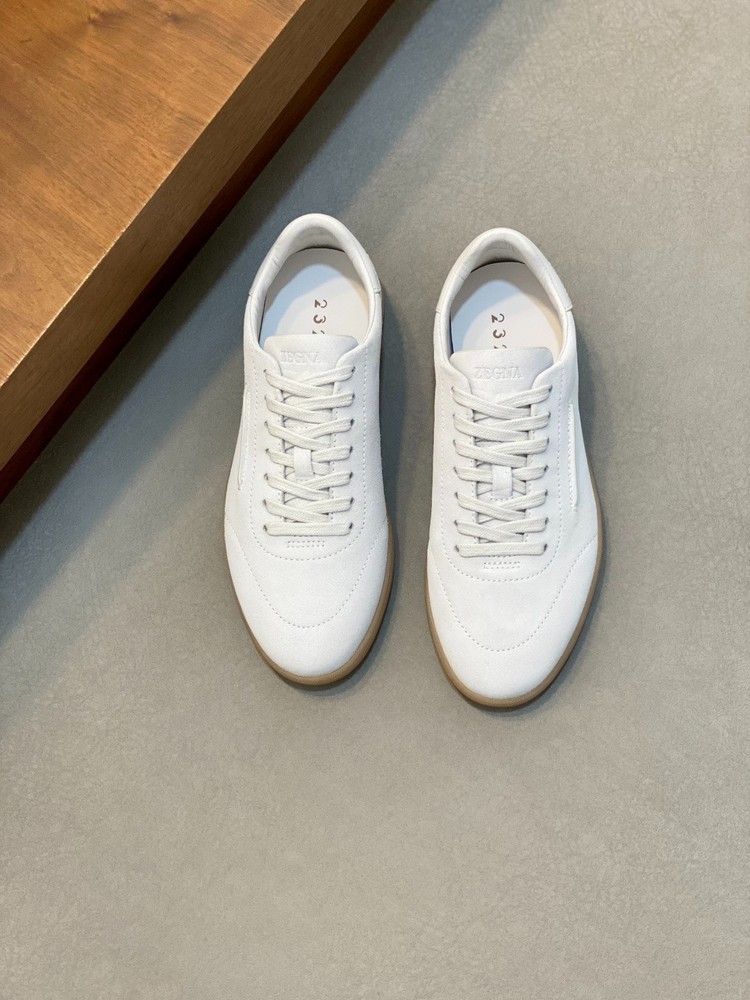 Zegna New Suede Sports Casual Shoes