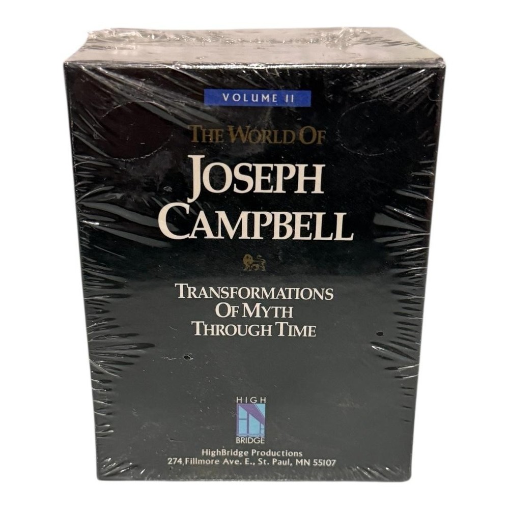 Vintage Joseph Campbell Transformations of Myth Vol II Audio Cassette Box Set
