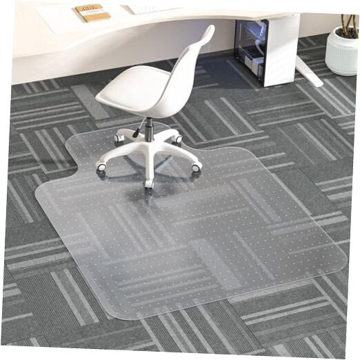 Carpet Office Chair Mat 36x48 Inches with Lip Edge