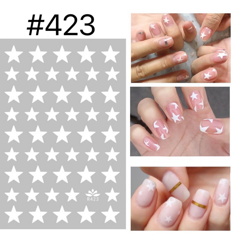 Stars Nail Art Decals Nail Stickers