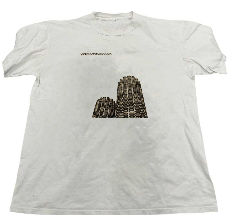 Yankee Hotel Foxtrot - Wilco White Cotton Shirt S-5XL T656