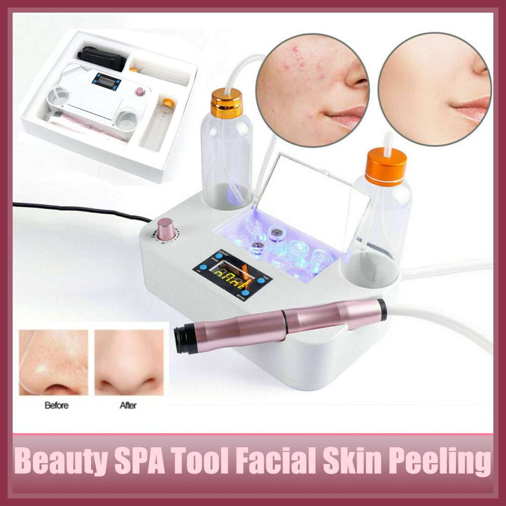 Beauty SPA Oxygen Hydro Water Jet Facial Peeling Exfoliator Tool