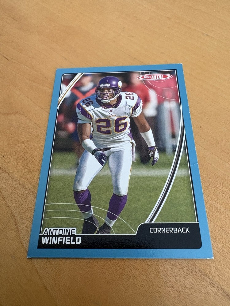 2007 Topps Total Blue Antoine Winfield #57 Minnesota Vikings