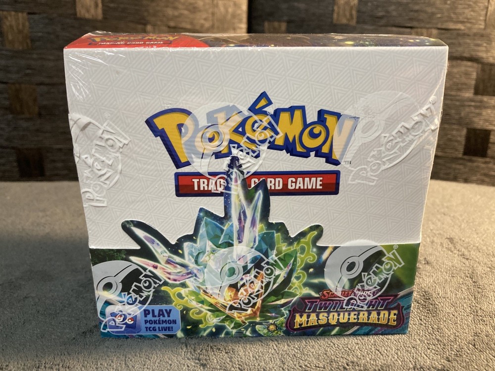 Pokémon Scarlet and Violet - Twilight Masquerade Booster Box Sealed