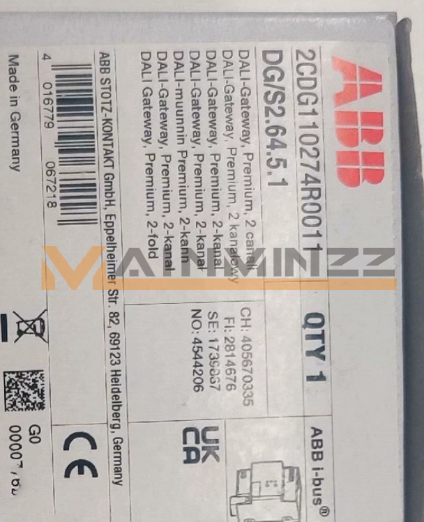One New ABB DG/S2.64.5.1 module DG/S 2.64.5.1 2CDG110274R0011